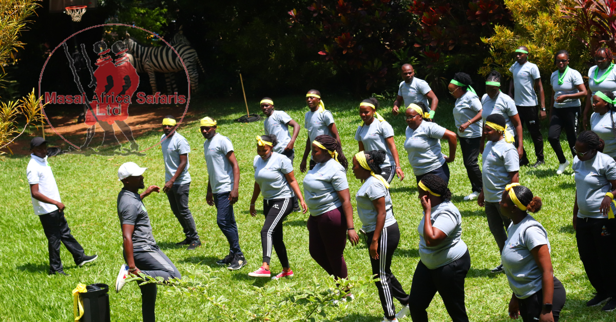 NGO team in a wellness session