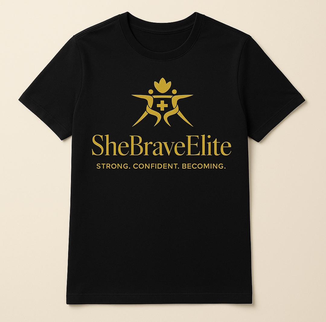 SheBraveElite T-Shirt — Wear The Mindset