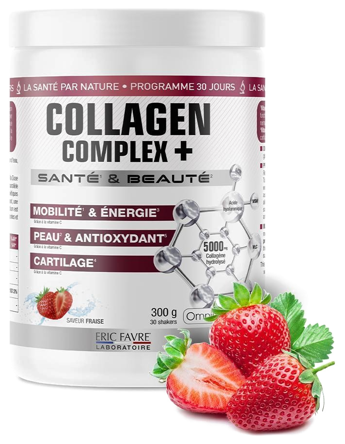 Eric Favre Collagen Complex with strawberries