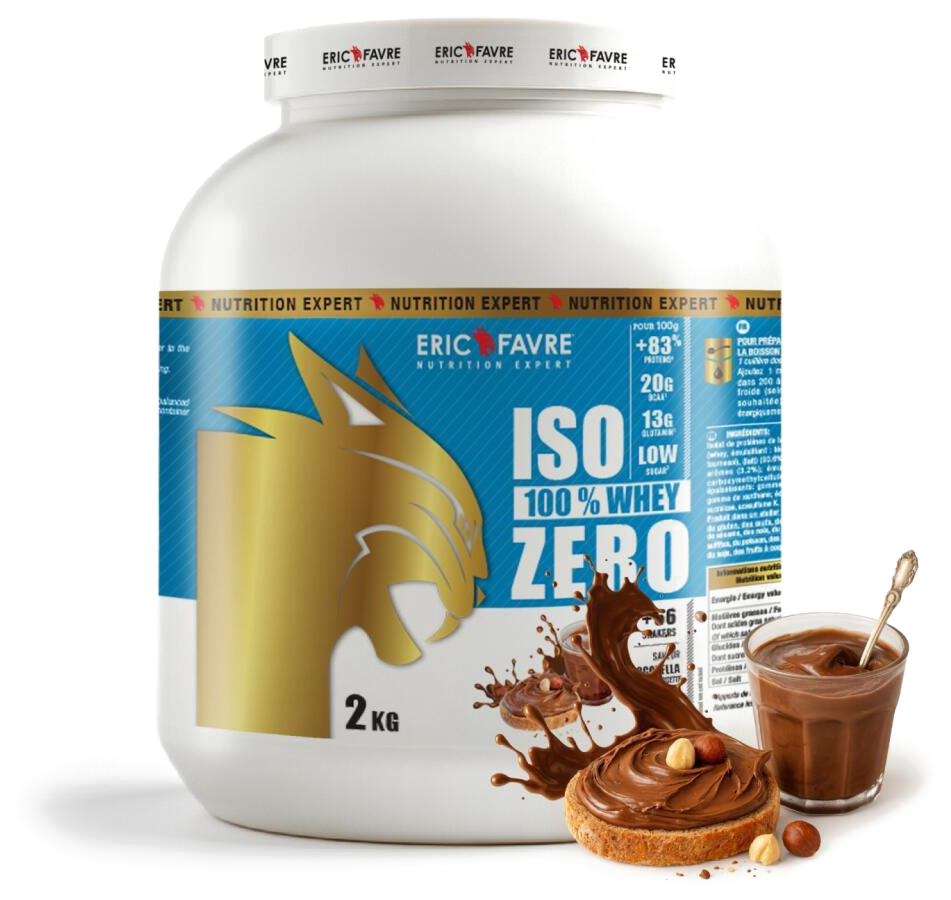 Eric Favre Iso Whey Zero 2kg chocolate hazelnut